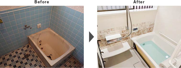 浴室改修工事イメージ